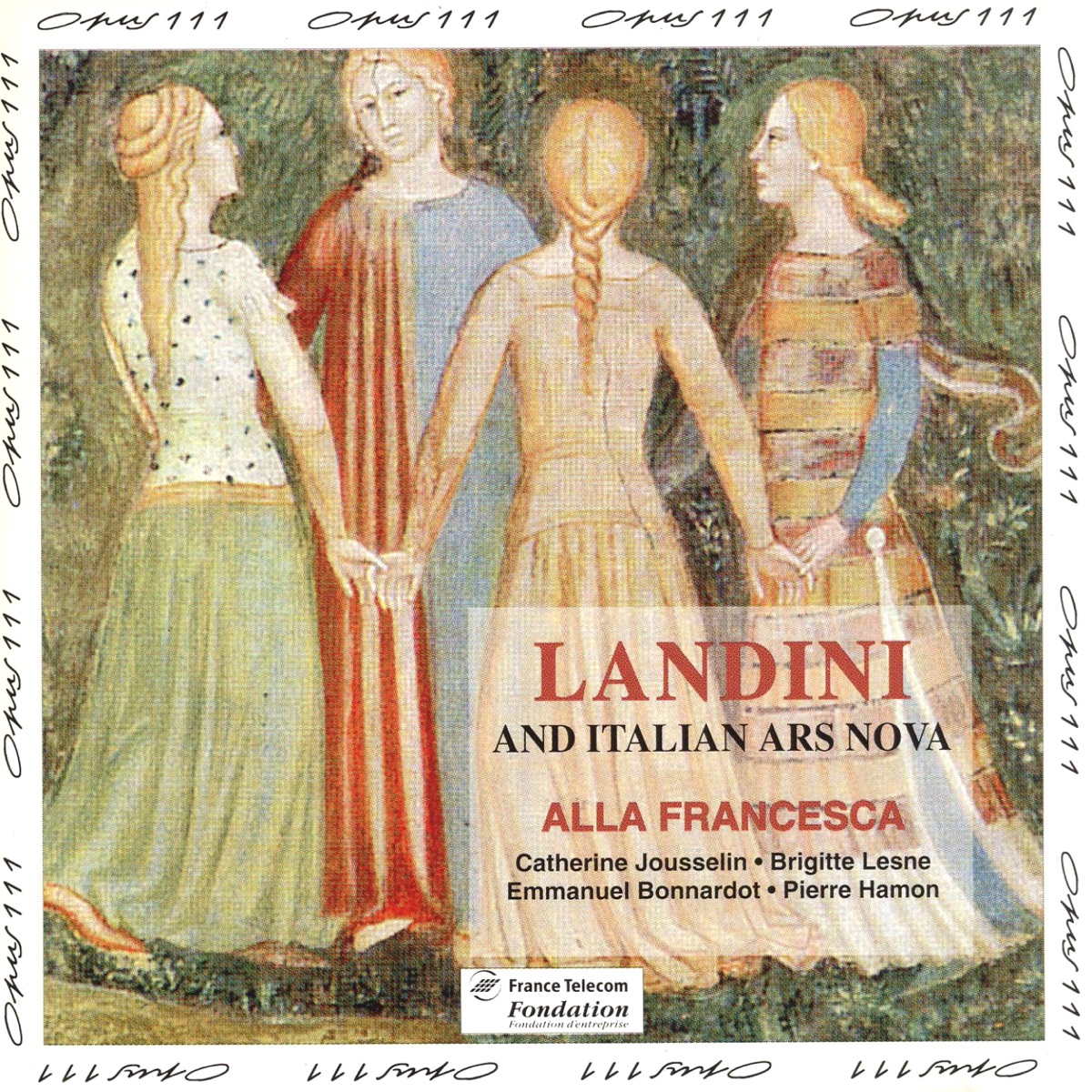 Landini and Italian Ars Nova by Alla Francesca album cover