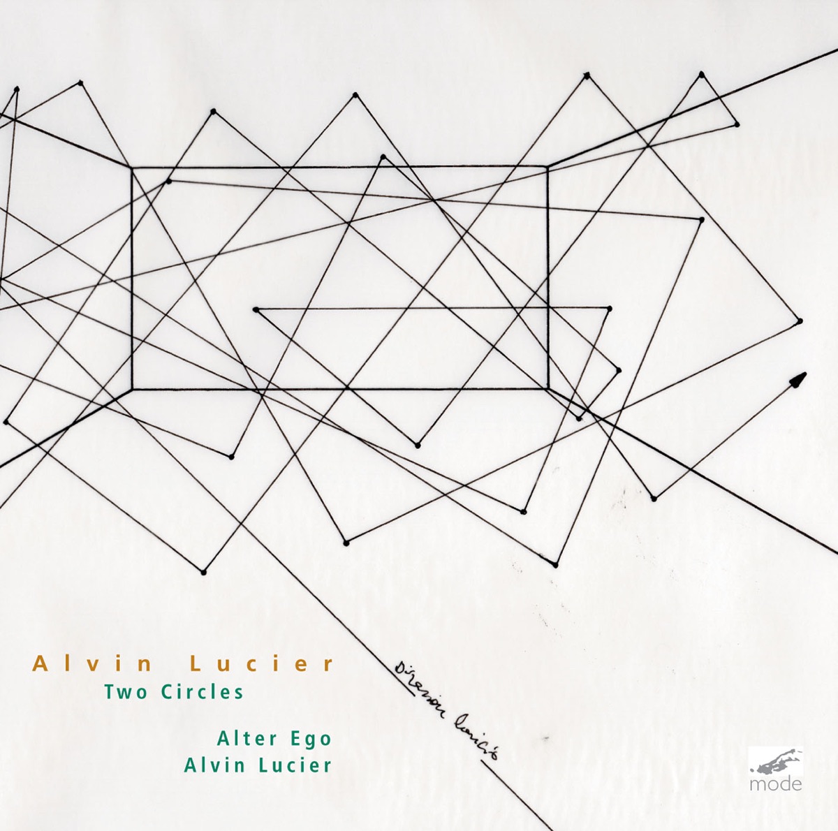 Alvin Lucier: Two Circles by Alvin Lucier & Alter Ego album cover