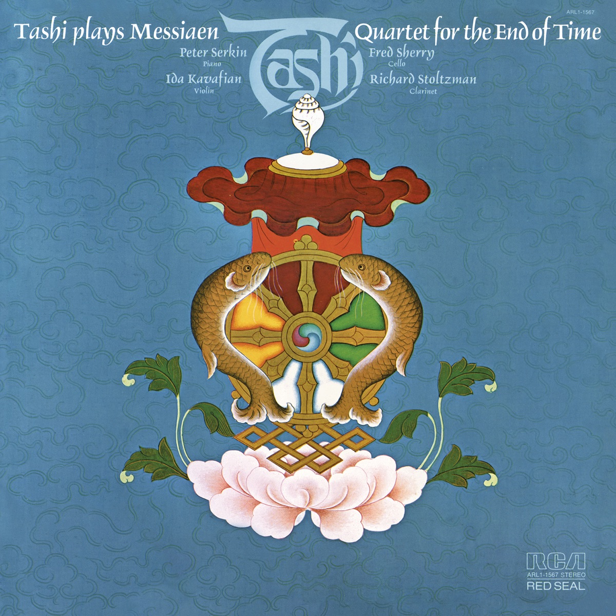 Messiaen: Quatuor pour la fin du Temps by Tashi album cover