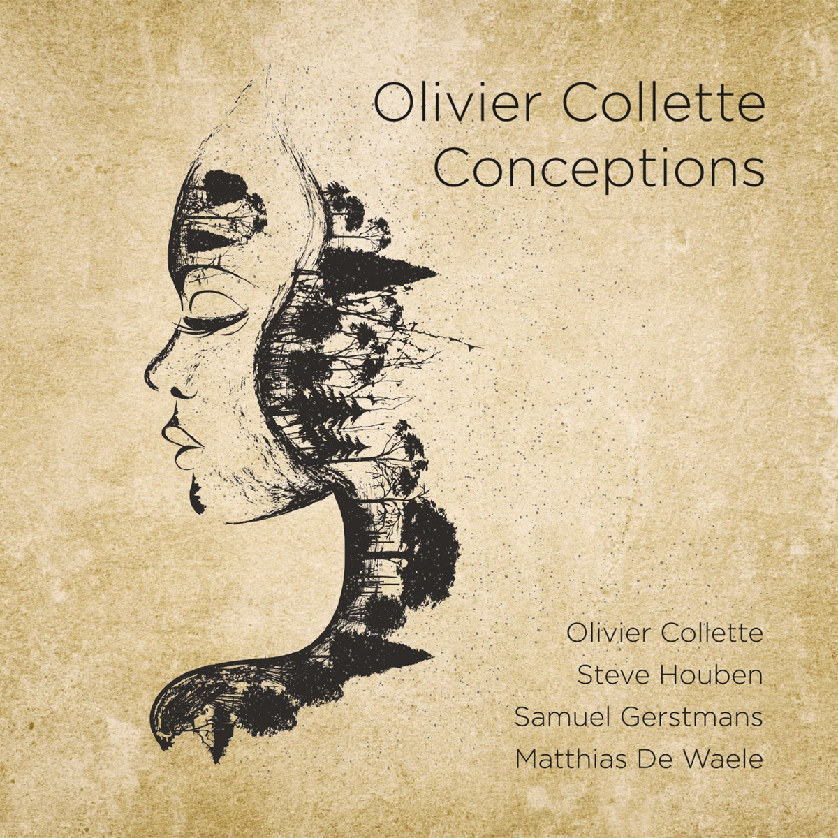 Conceptions (feat. Steve Houben, Samuel Gerstmans & Matthias De Waele) by Olivier Collette album cover