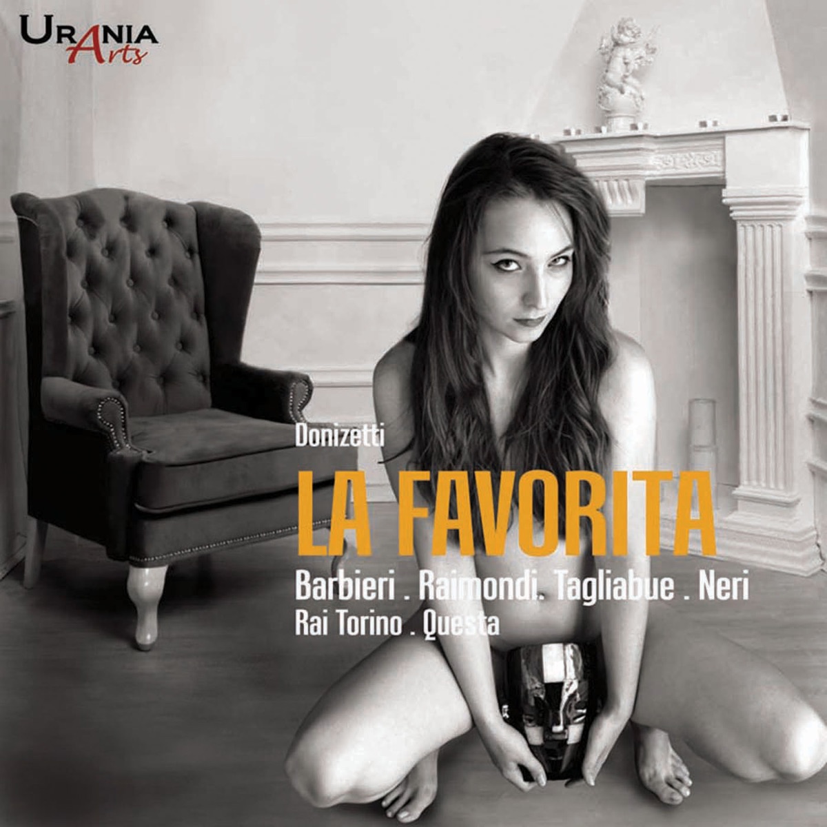Donizetti: La favorita by Fedora Barbieri, Gianni Raimondi, Carlo Tagliabue, Giulio Neri, Orchestra Sinfonica Nazionale della RAI di Torino & Angelo Questa album cover