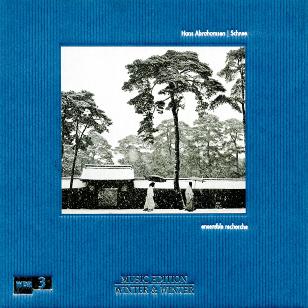 Abrahamsen: Schnee by ensemble recherche album cover