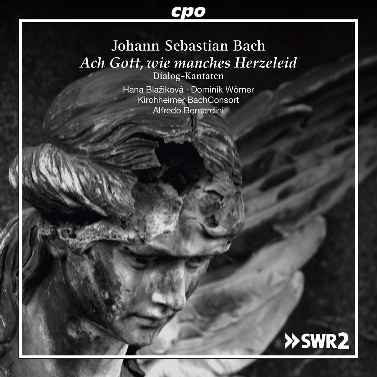 J.S. Bach: Dialog-Kantaten by Hana Blažíková, Dominik Wörner, Kirchheimer BachConsort & Alfredo Bernardini album cover