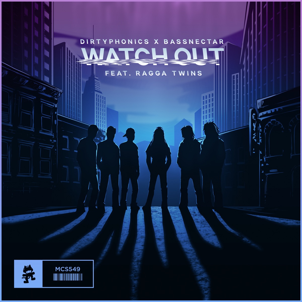Watch Out (feat. Ragga Twins) - Single by Dirtyphonics & Bassnectar album cover