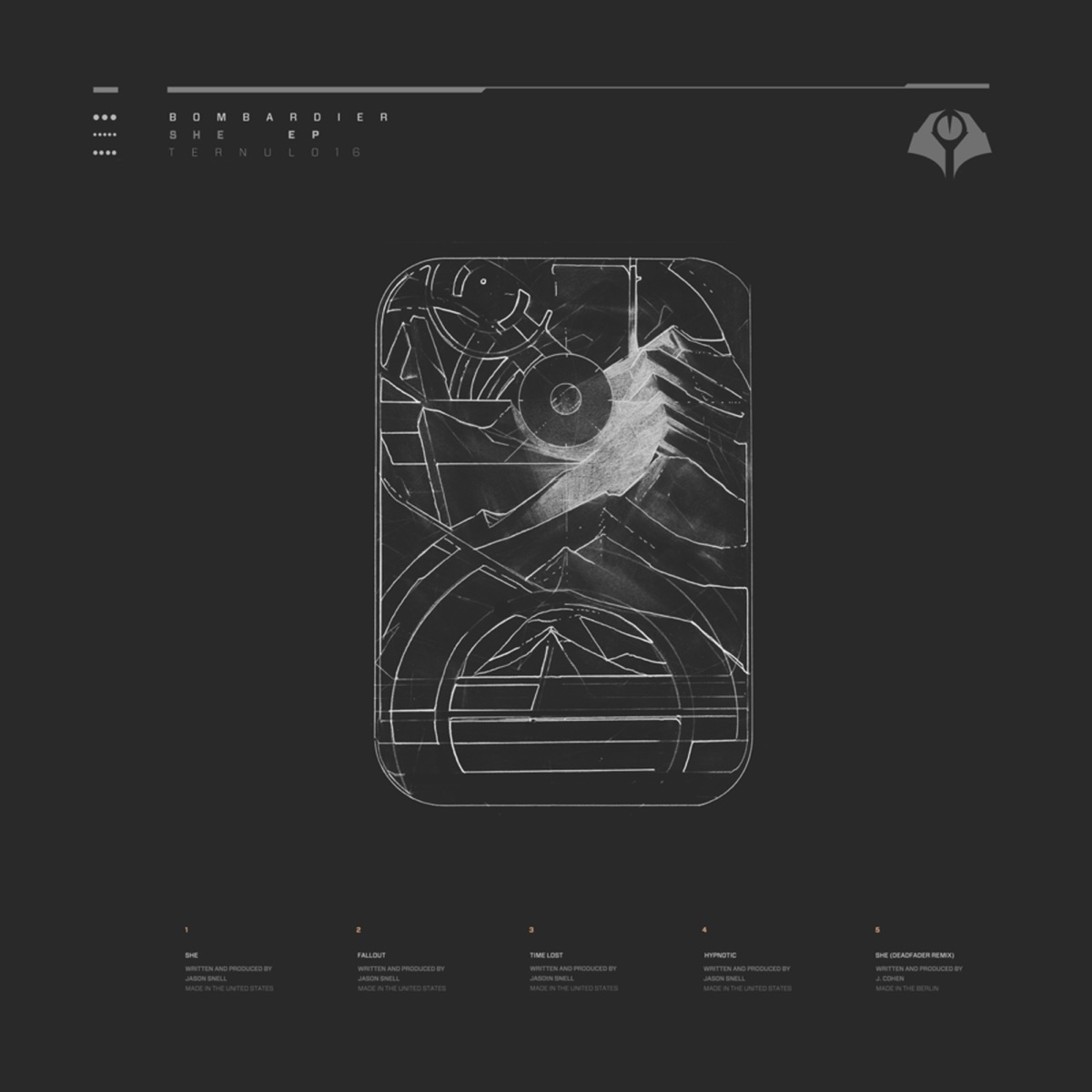 She - EP by Bombardier album cover