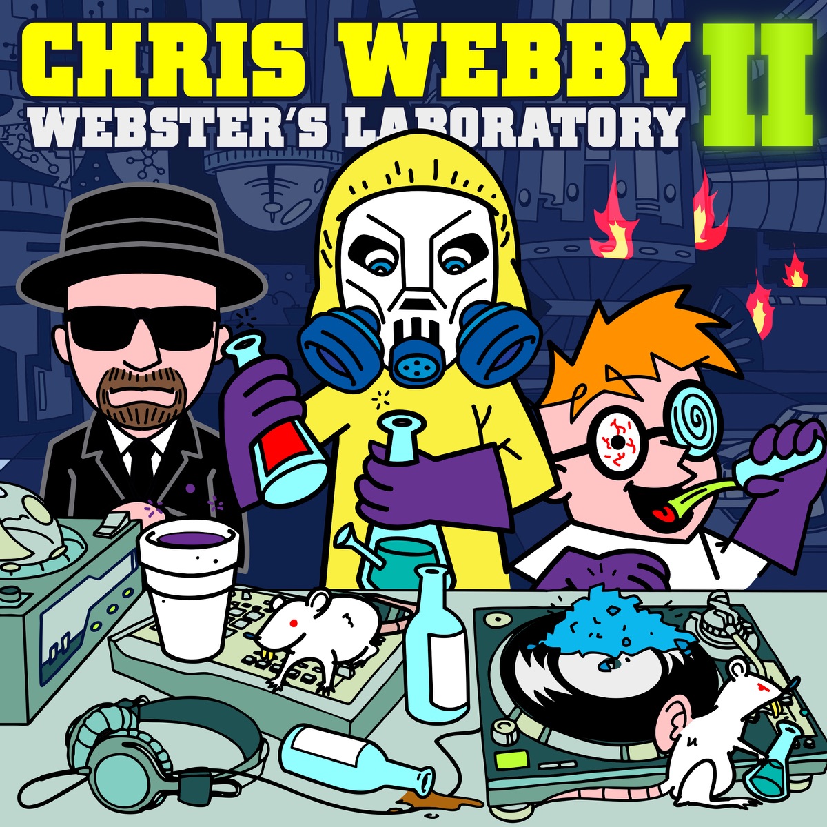 Webster's Laboratory II by Chris Webby album cover
