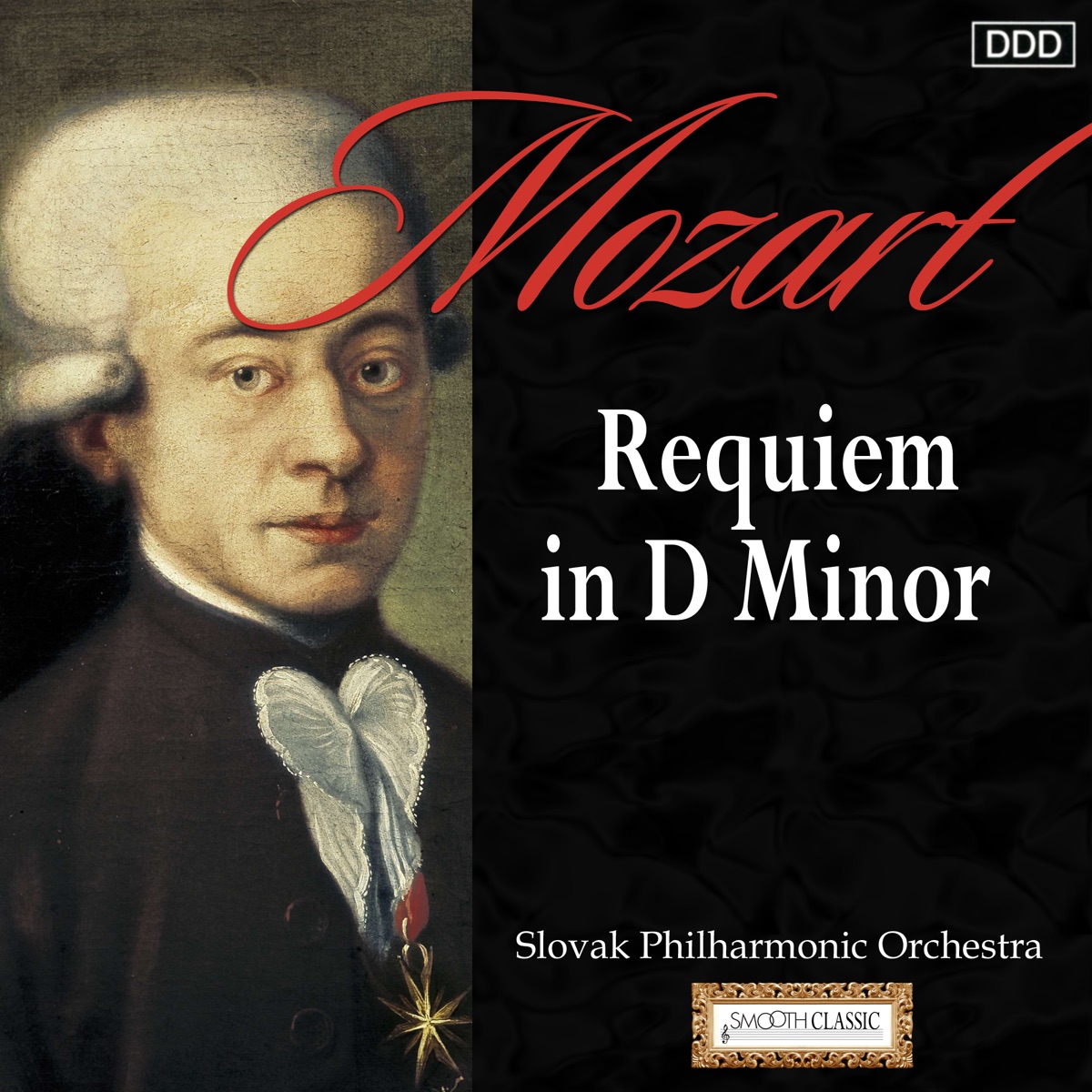 Mozart: Requiem in D Minor by Slovak Philharmonic Orchestra, Zdenek Kosler, Magdaléna Hajóssyová & Slovenský filharmonický zbor album cover