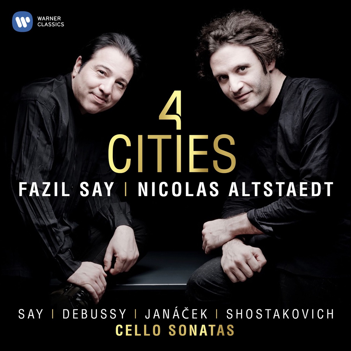 4 Cities by Fazil Say & Nicolas Altstaedt album cover