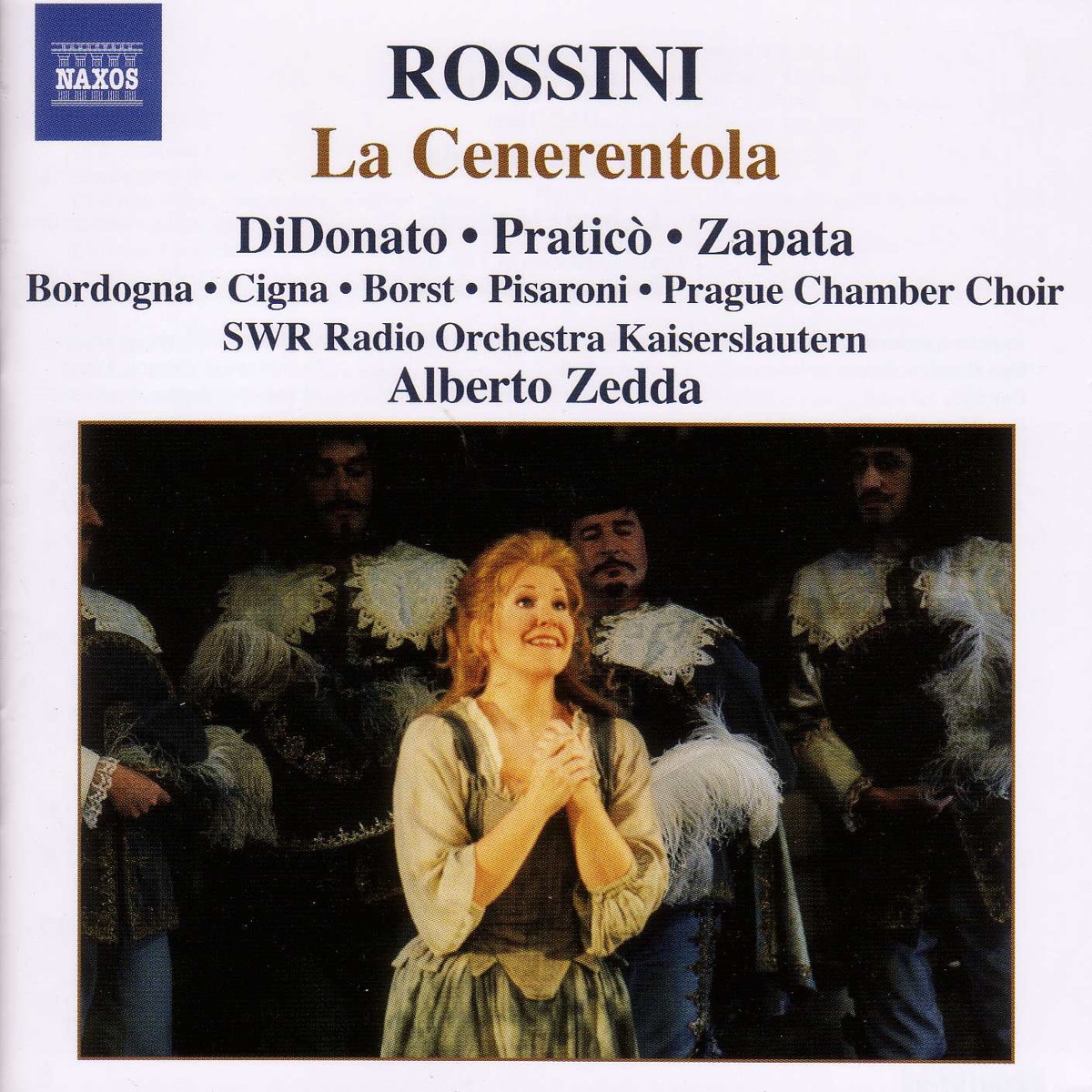Rossini: La Cenerentola by Joyce DiDonato, Bruno Praticò, José Manuel Zapata, SWR Rundfunkorchester Kaiserslautern & Alberto Zedda album cover