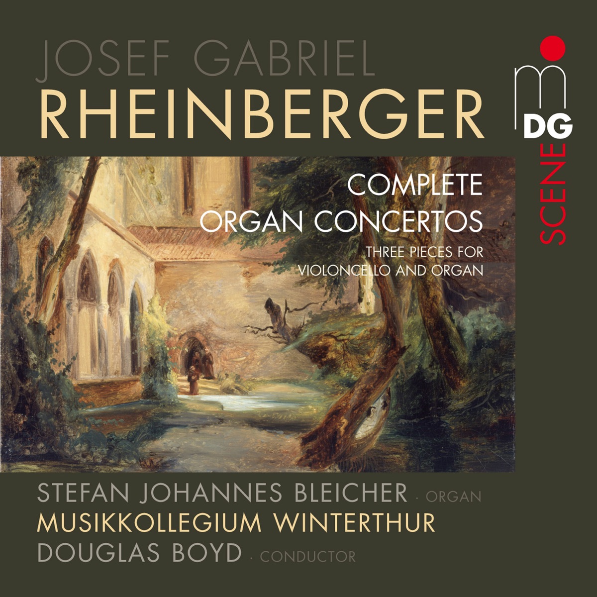 Rheinberger: Complete Organ Concertos by Johannes Bleicher, Musikkollegium Winterthur & Douglas Boyd album cover