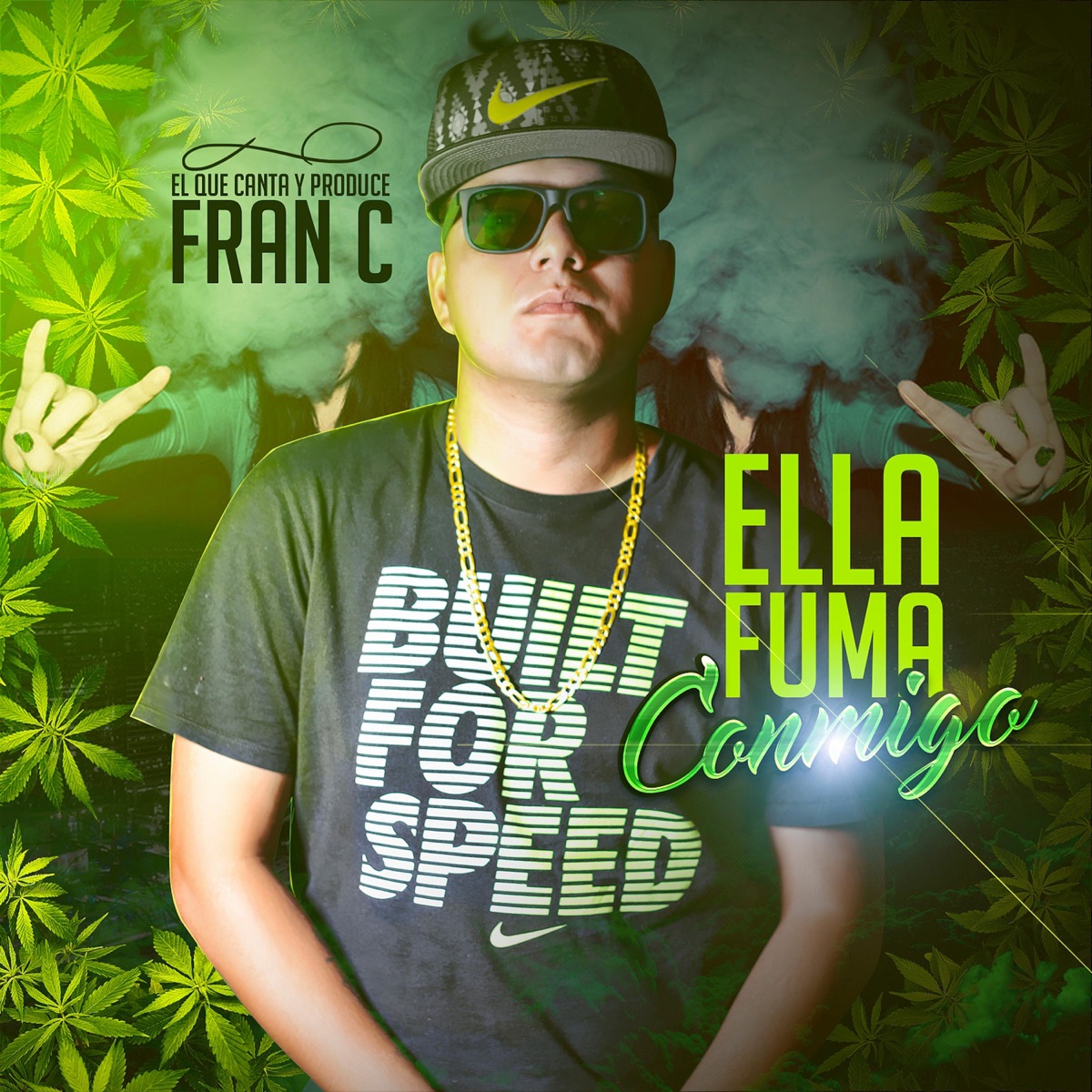 Ella Fuma Conmigo - Single by Fran C album cover