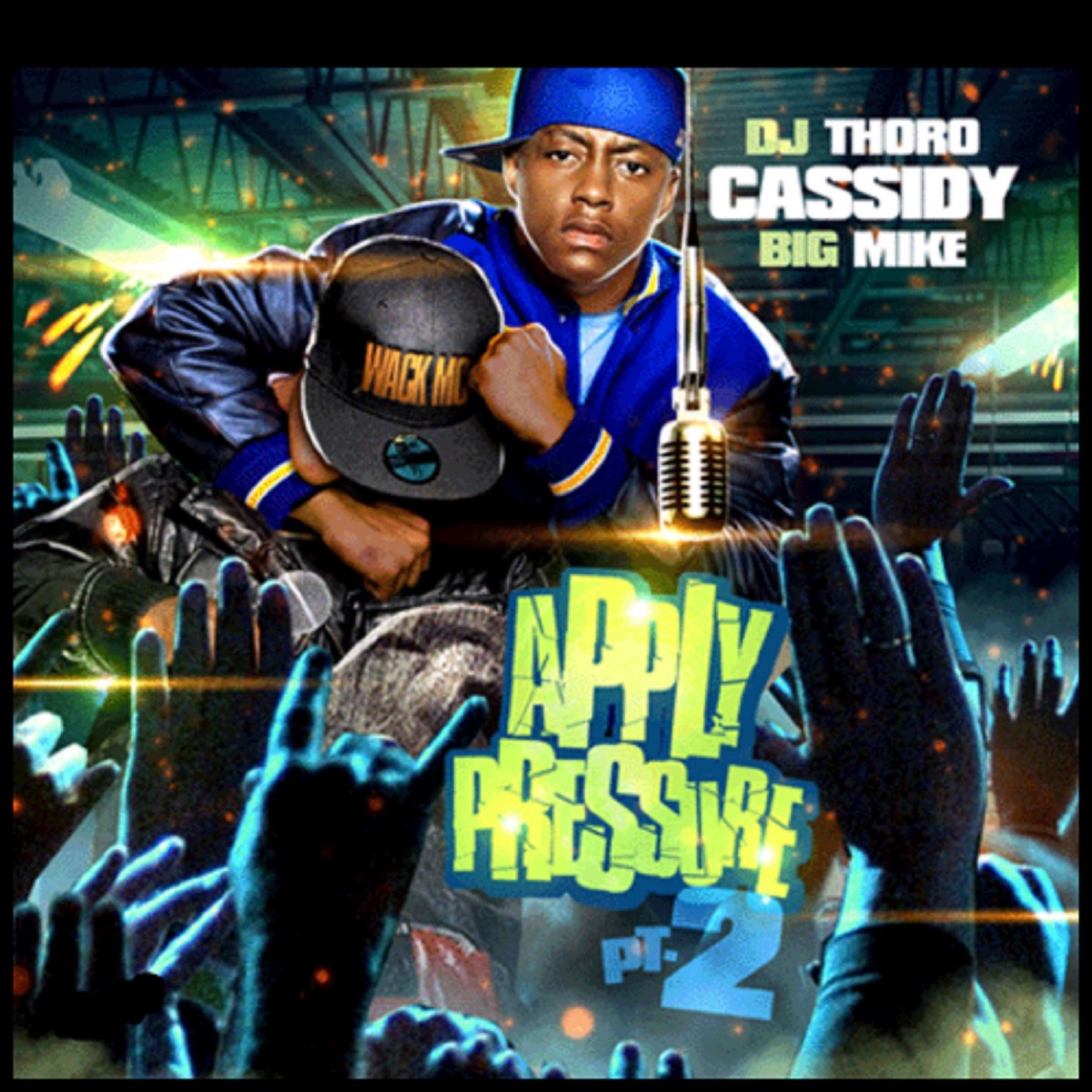 Apply Pressure 2 by DJ Thoro, Big Mike & Cassidy album cover