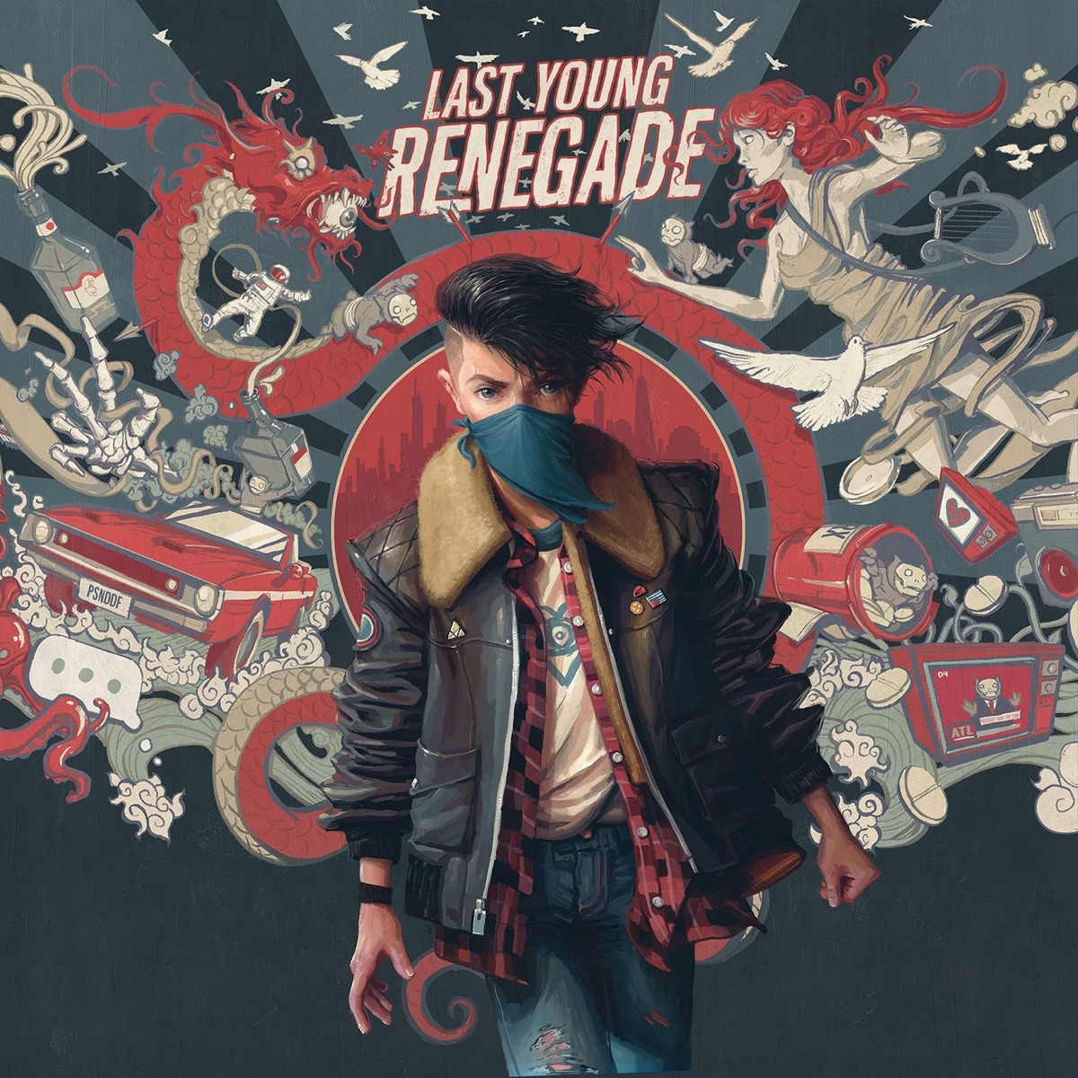 Last Young Renegade by All Time Low album cover