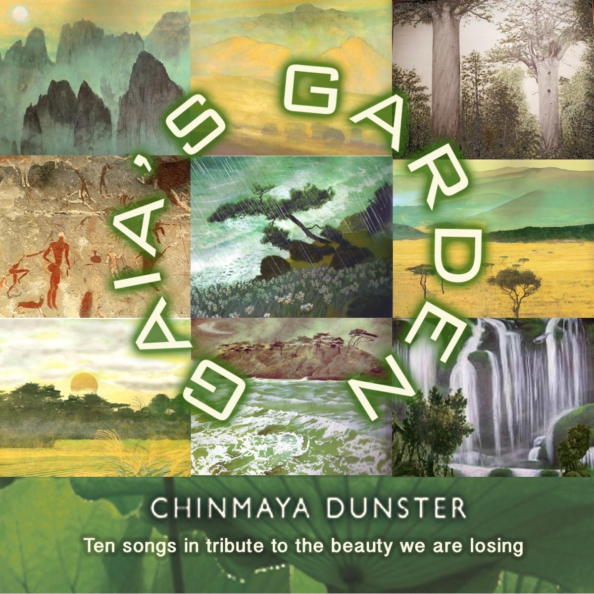 Gaia's Garden by Chinmaya Dunster album cover
