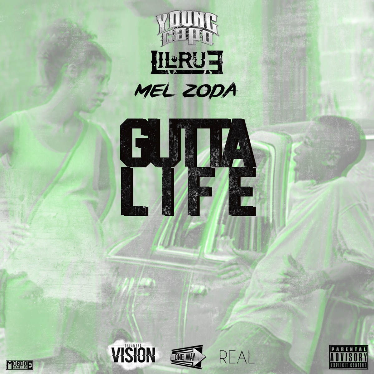 Gutta Life - Single by Lil Rue, Young Capo & Mel Zoda album cover