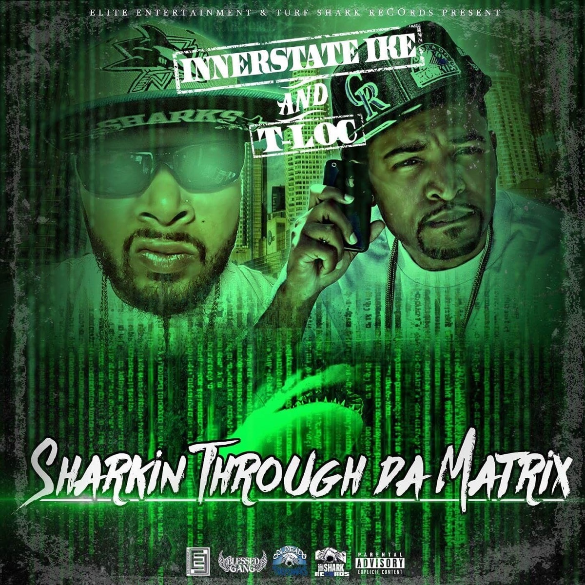 Sharkin Through da Matrix by Innerstate Ike & T-Loc album cover