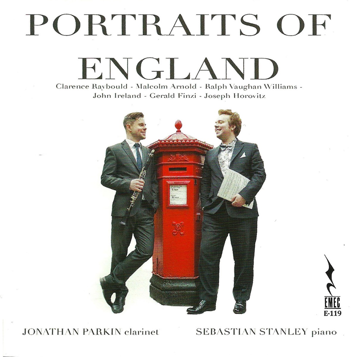 Portraits of England by Jonathan Parkin & Sebastian Stanley album cover