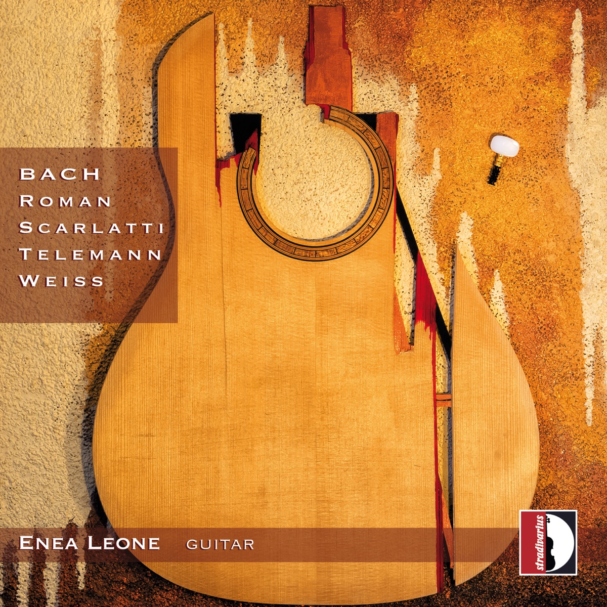 Bach, Roman, Scarlatti, Telemann & Weiss: Works Arranged for Guitar by Enea Leone album cover