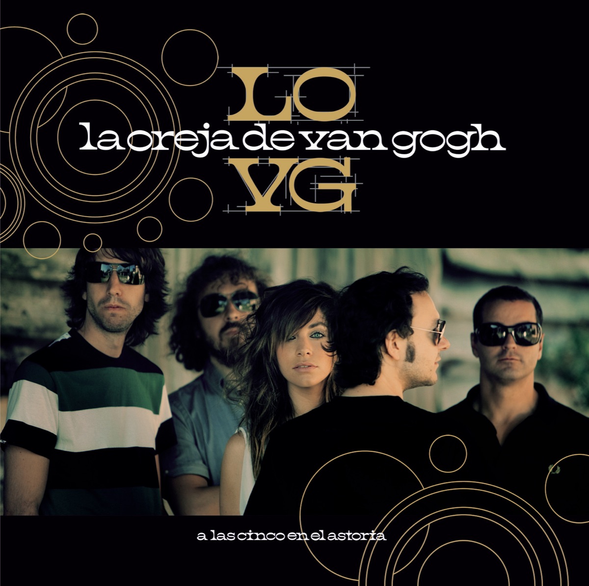 A las Cinco en el Astoria by La Oreja de Van Gogh album cover
