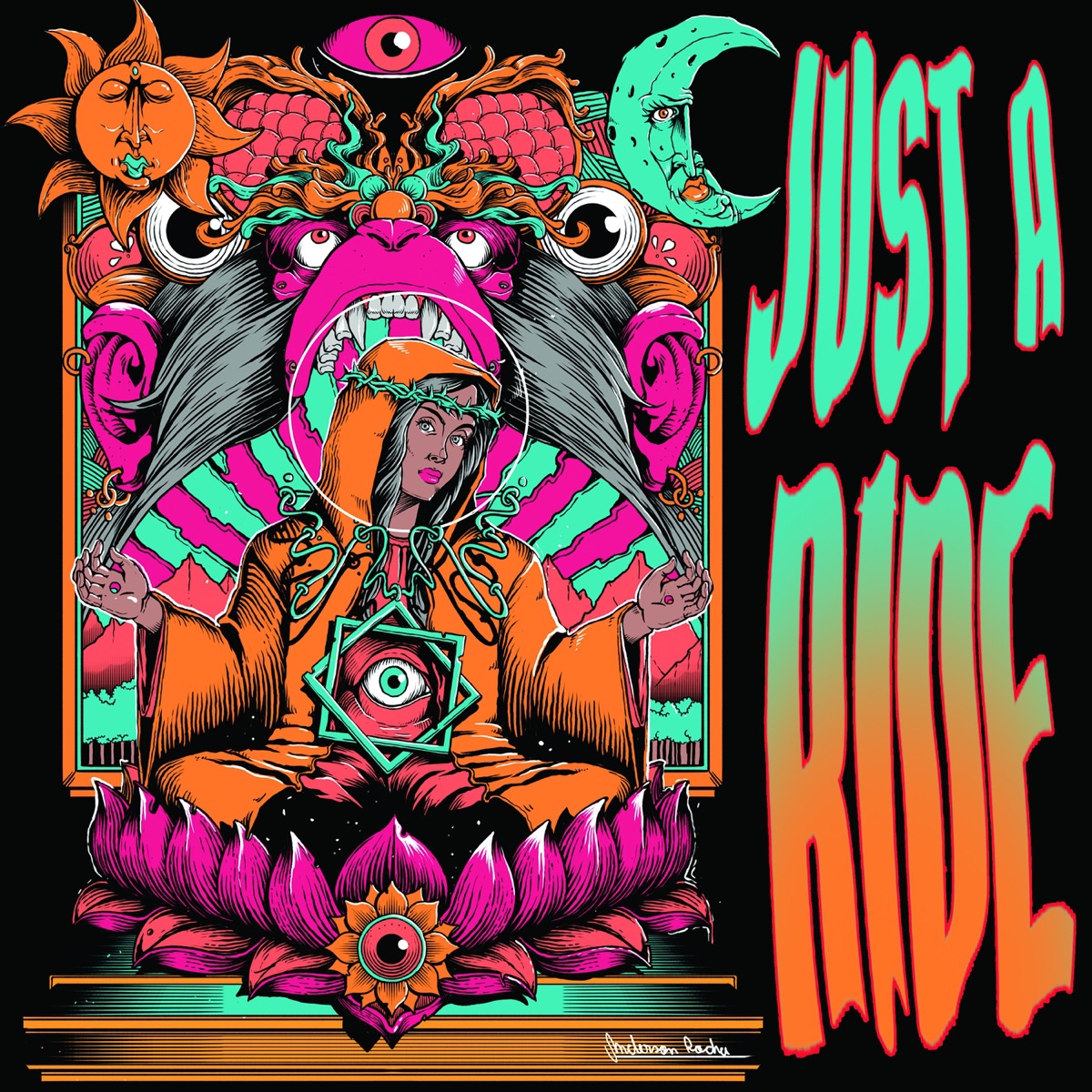 Just a Ride - Single by Capital Monkey & Basscannon album cover