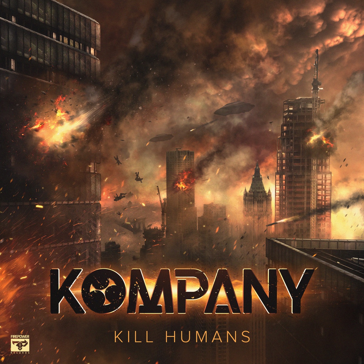 Kill Humans - EP by Kompany album cover
