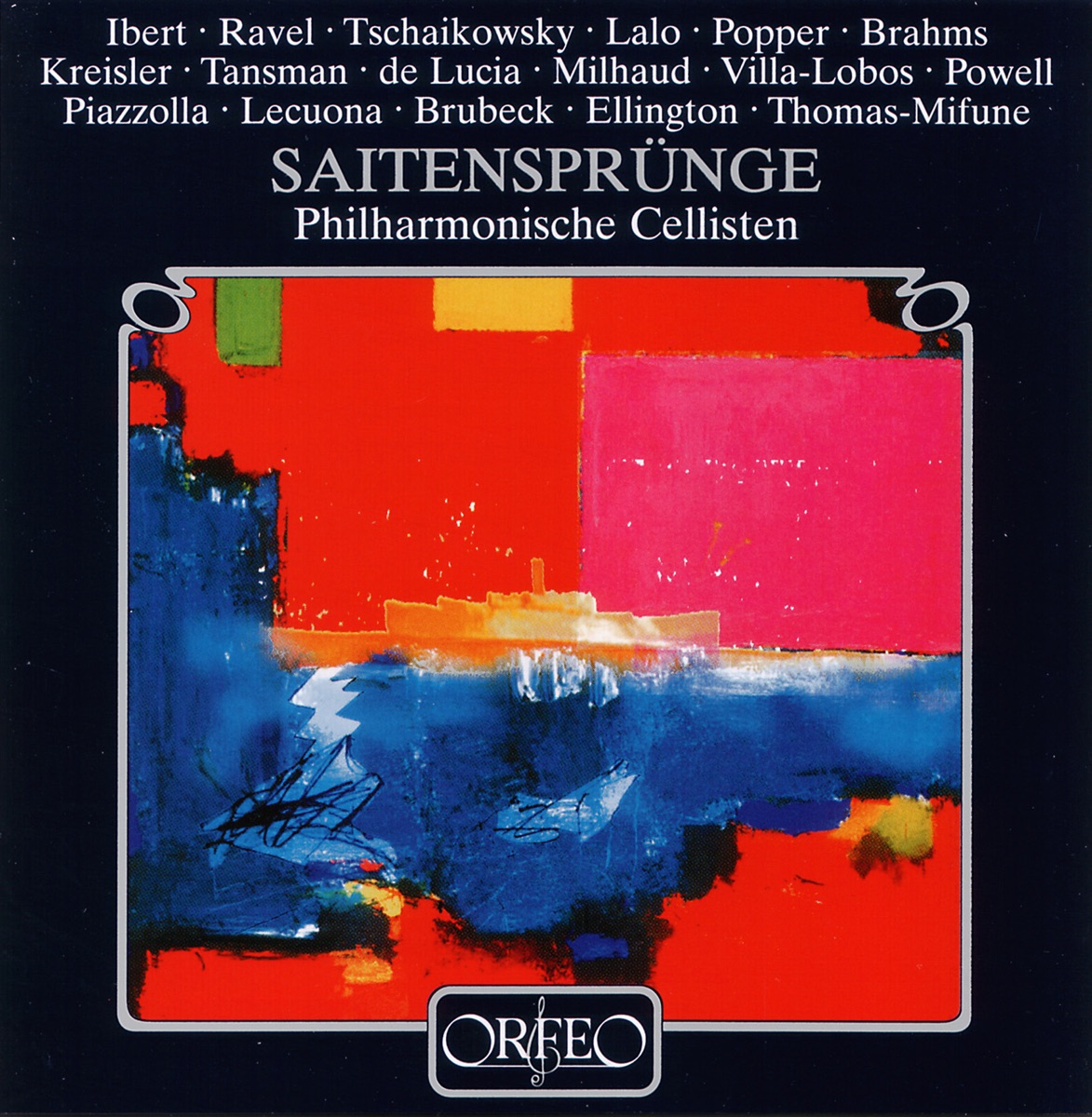 Saitensprünge by Philharmonische Cellisten album cover