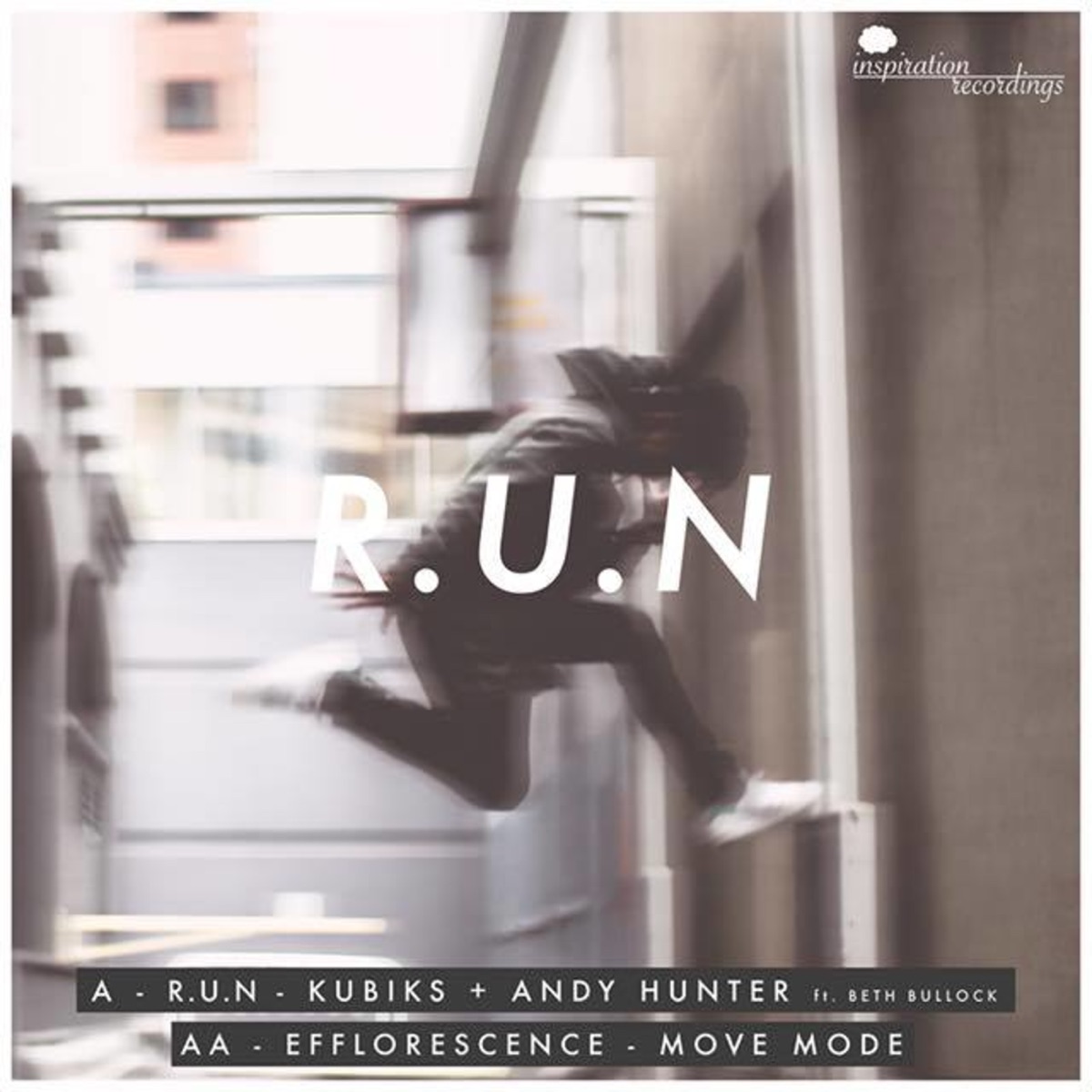 R.U.N / Efflorescence (feat. Beth Bullock) - Single by Kubiks, Move Mode & Andy Hunter album cover