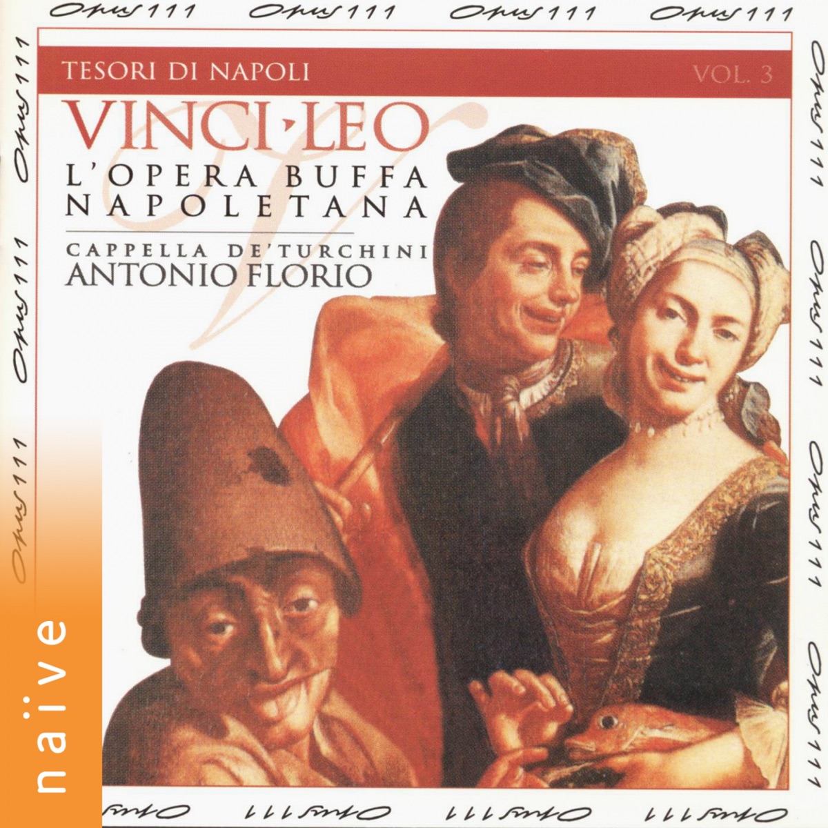 Vinci, Leo: L'opera buffa napoletana by Roberta Invernizzi, Giuseppe de Vittorio & Daniela del Monaco album cover