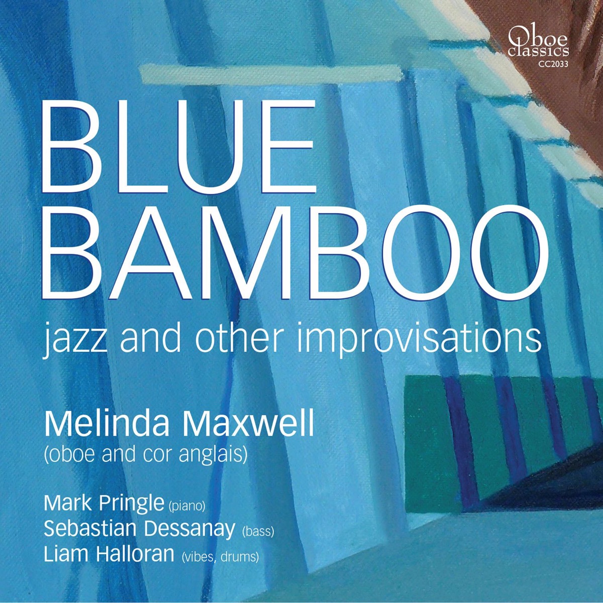 Blue Bamboo by Melinda Maxwell album cover