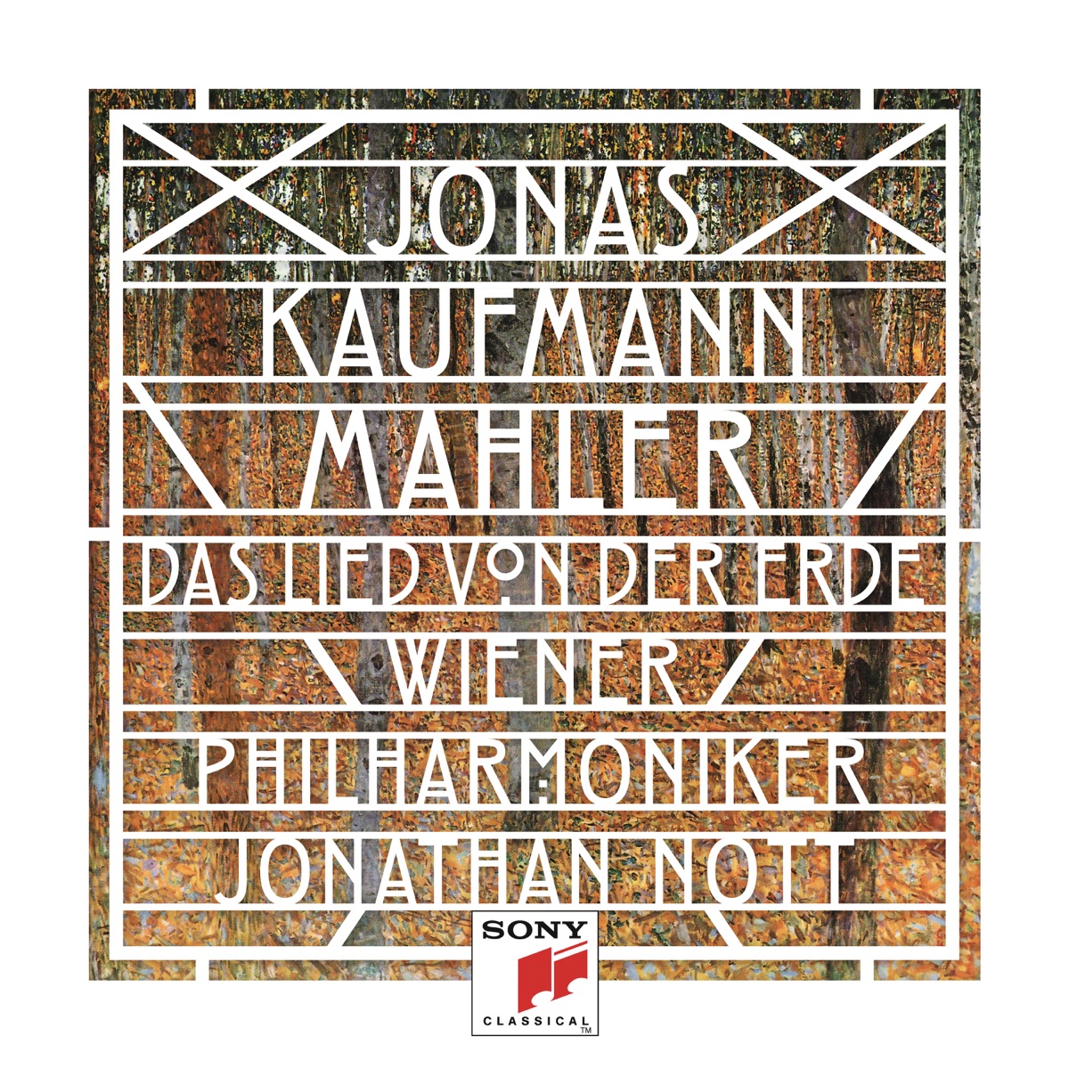 Mahler: Das Lied von der Erde by Jonas Kaufmann, Vienna Philharmonic & Jonathan Nott album cover