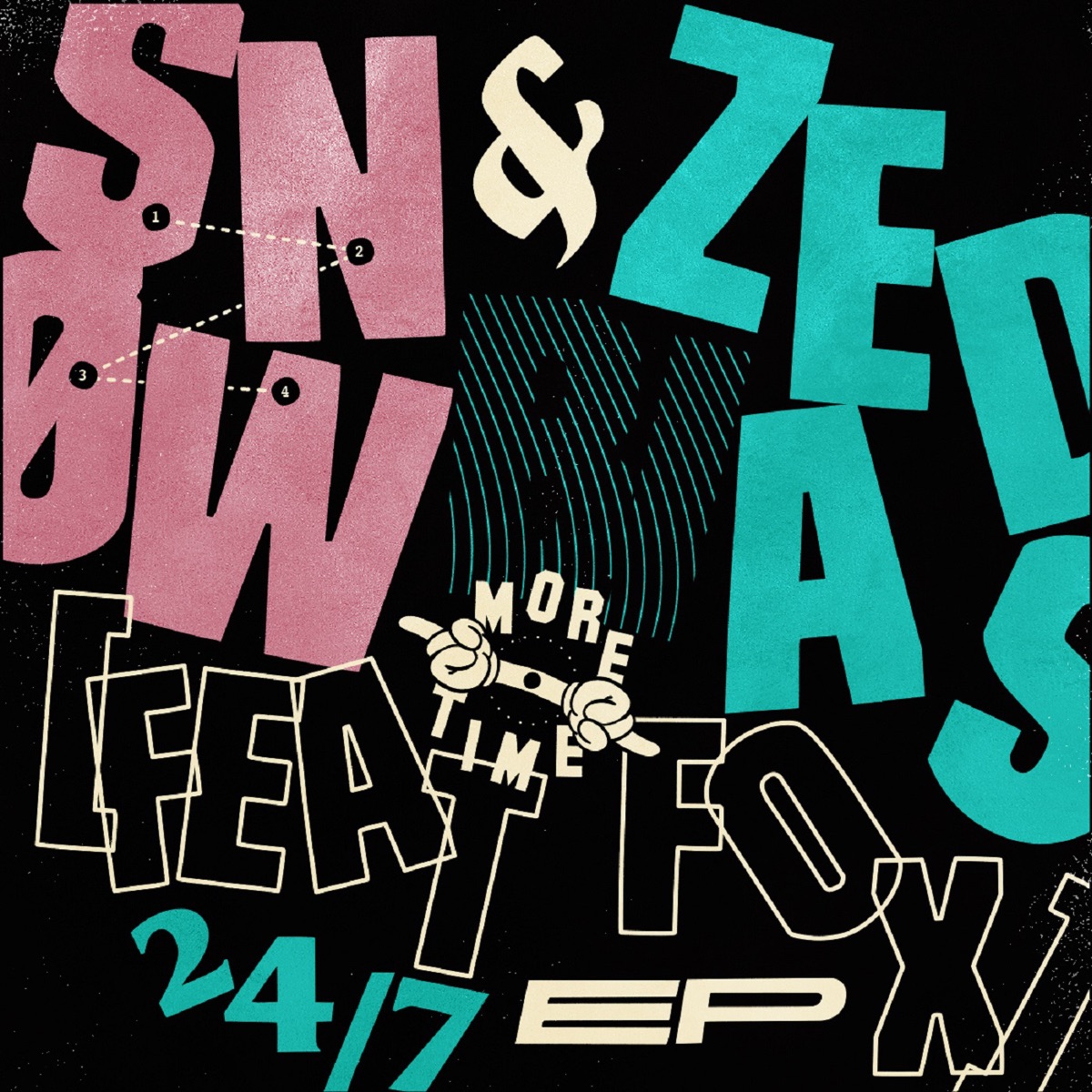 24/7 - EP by SNØW & Zed Bias album cover