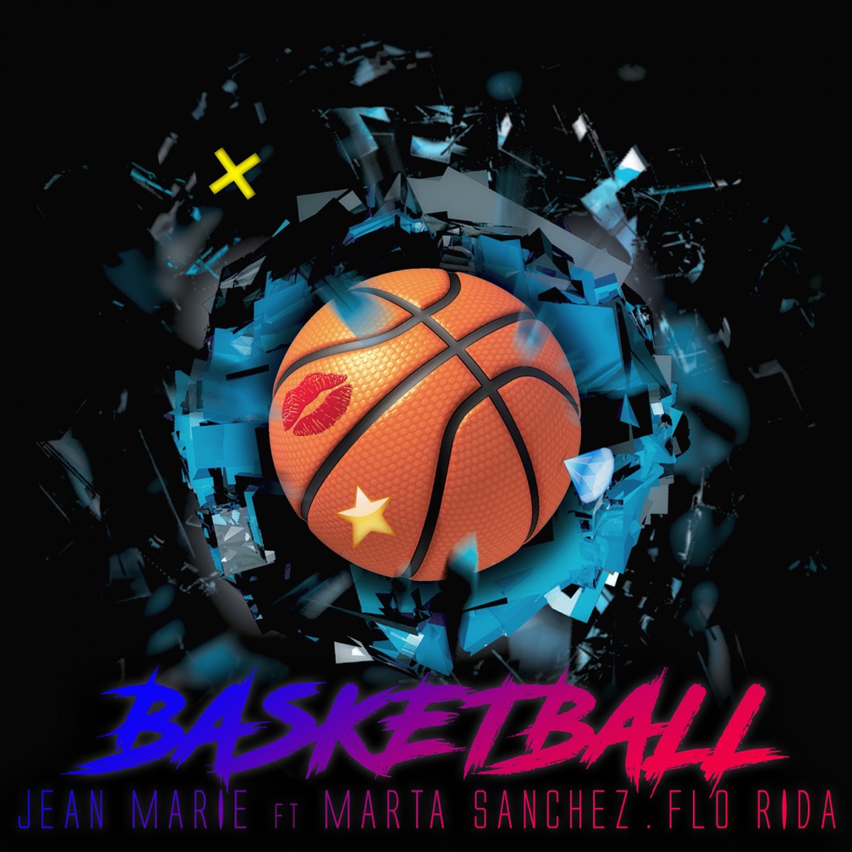 Basketball (feat. Marta Sanchez & Flo Rida) - Single by Jean Marie album cover