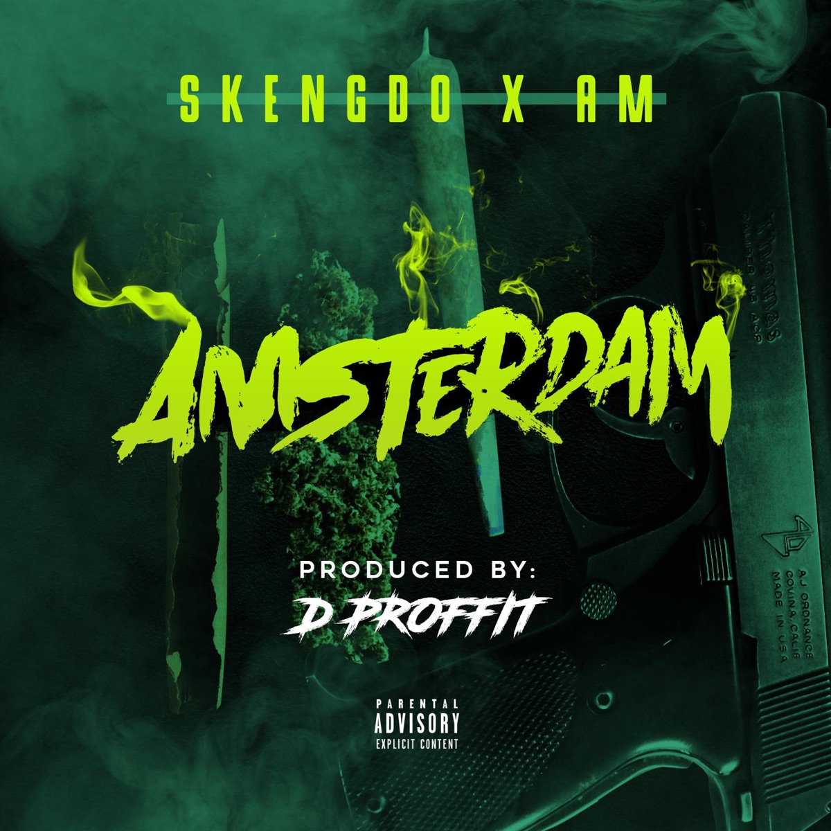 Amsterdam - Single by Skengdo & A!M album cover