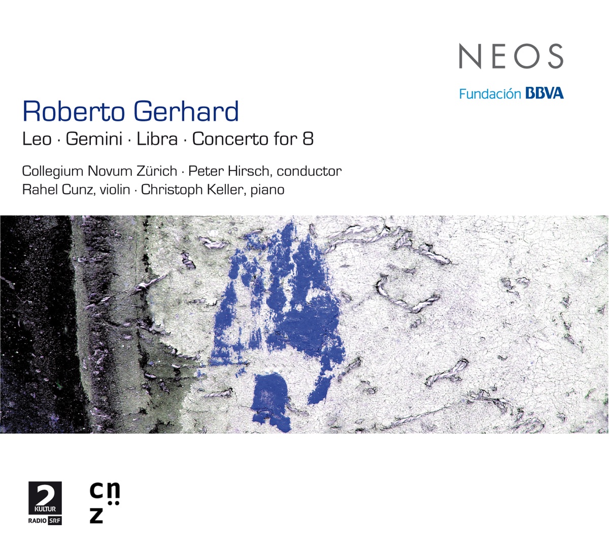Gerhard: Leo, Gemini, Libra & Concerto for 8 by Peter Hirsch & Collegium Novum Zurich album cover
