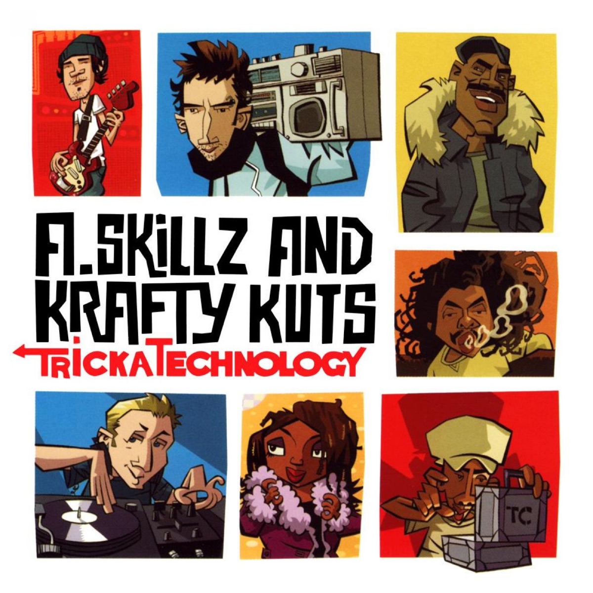 Tricka Technology - Single by A. Skillz & Krafty Kuts album cover