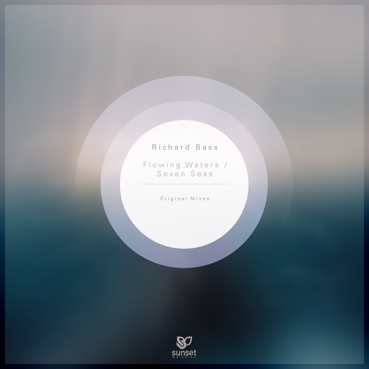 Flowing Waters / Seven Seas - Single by Richard Bass album cover