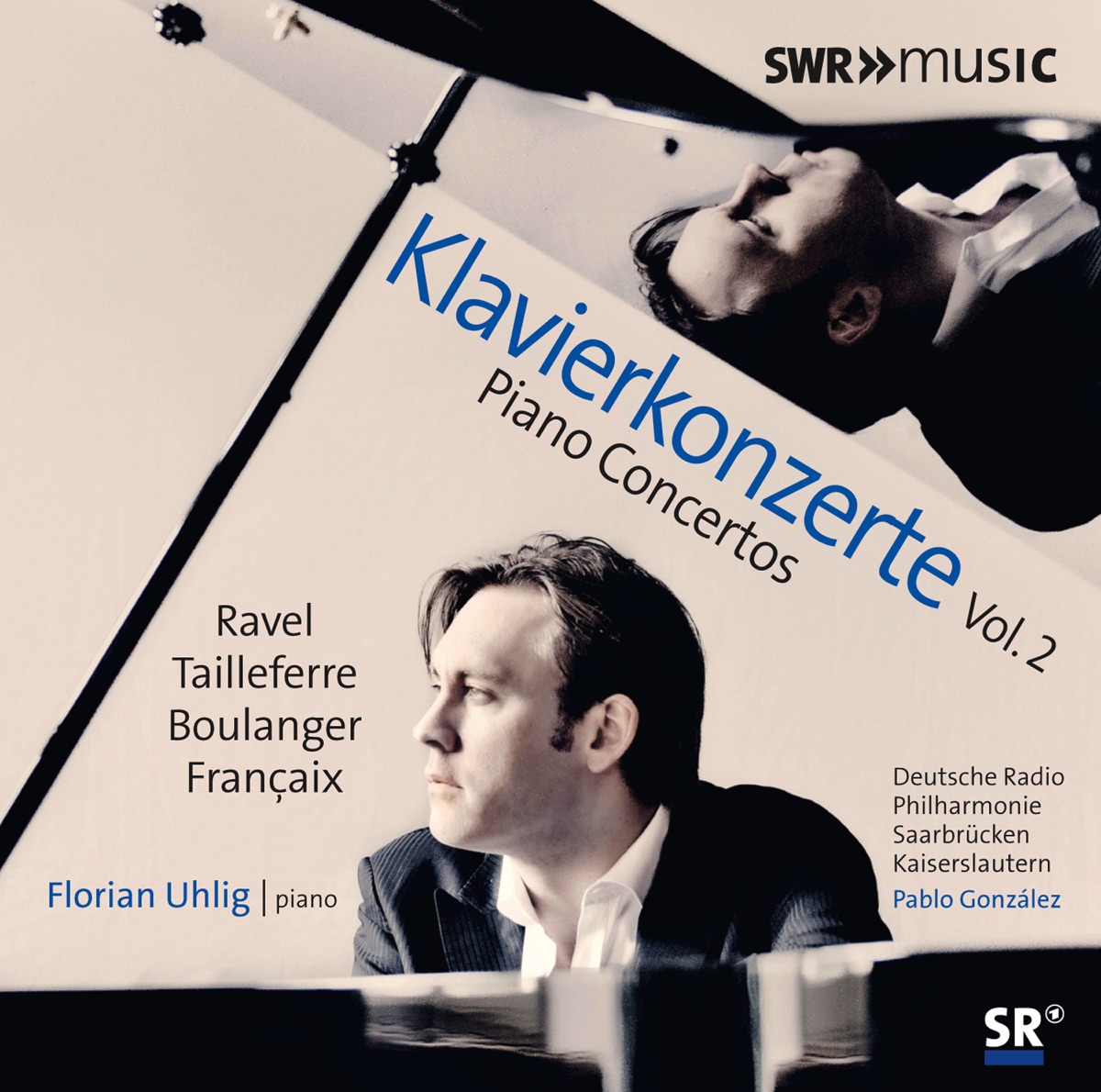Piano Concertos, Vol. 2 by Florian Uhlig, Deutsche Radio Philharmonie Saarbrücken Kaiserslautern & Pablo González album cover