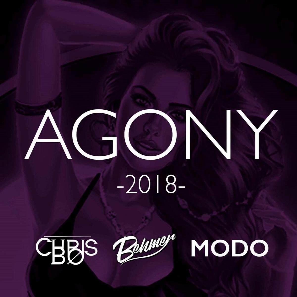 Agony 2018 (feat. Modo & Chris Bø) - Single by Behmer album cover