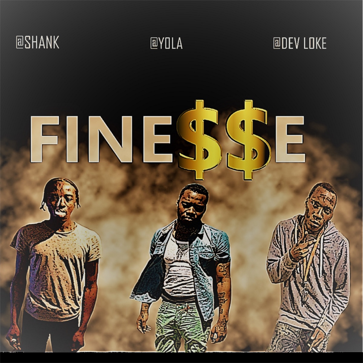 Finesse (feat. Yola & Dev Loke) - Single by Twist Gang & Shank album cover