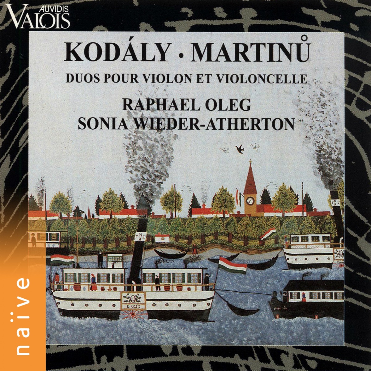 Kodály, Martinů: Duos pour violon et violoncelle by Raphael Oleg & Sonia Wieder-Atherton album cover