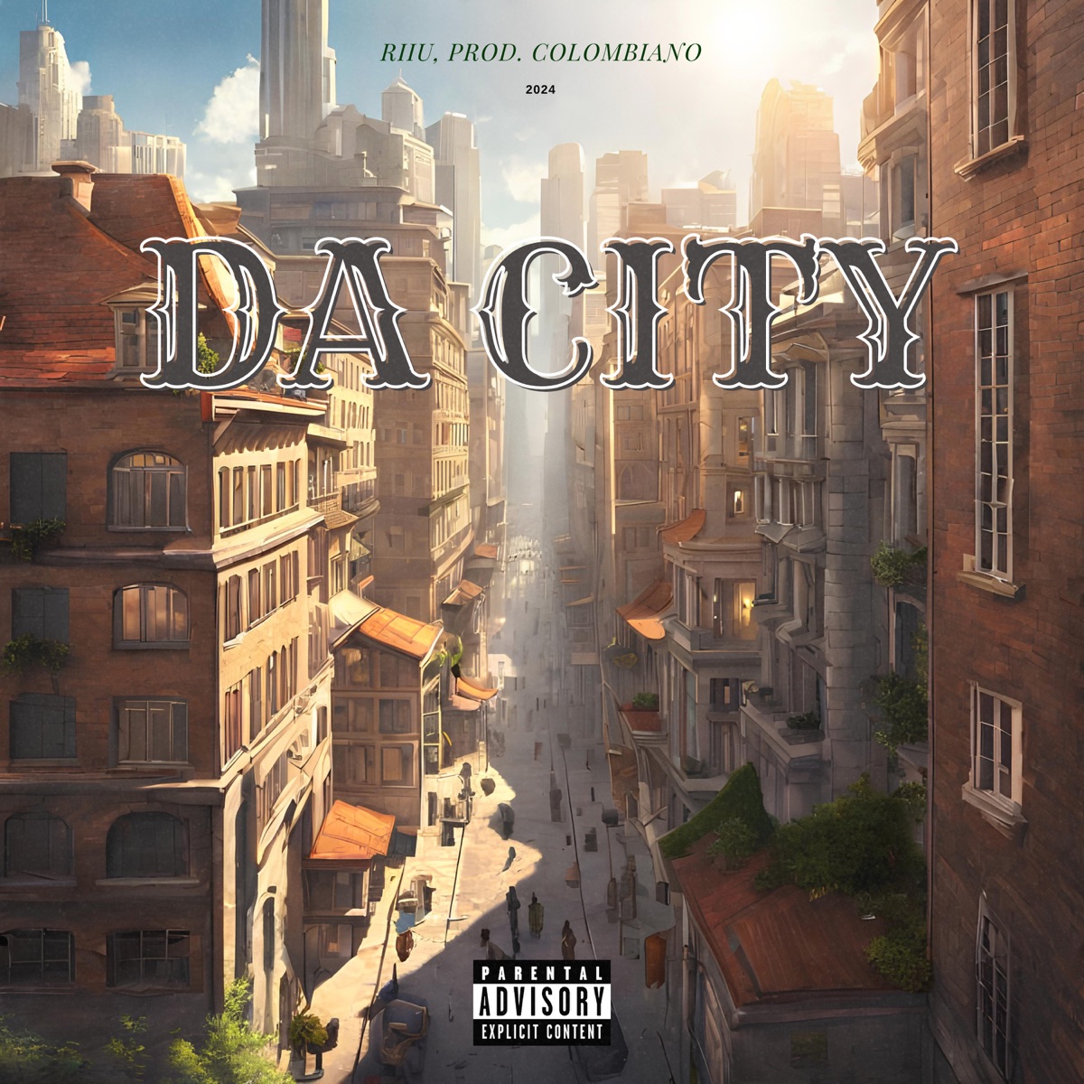 Da City - Single by RIIU & Prod. Colombiano album cover