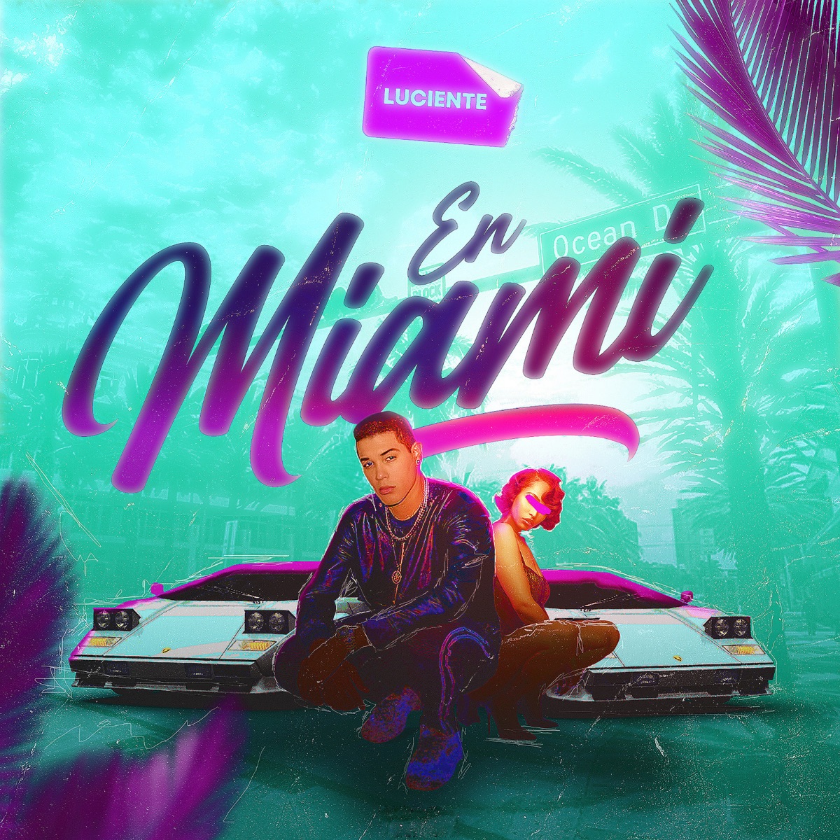 En Miami - Single by Luciente album cover