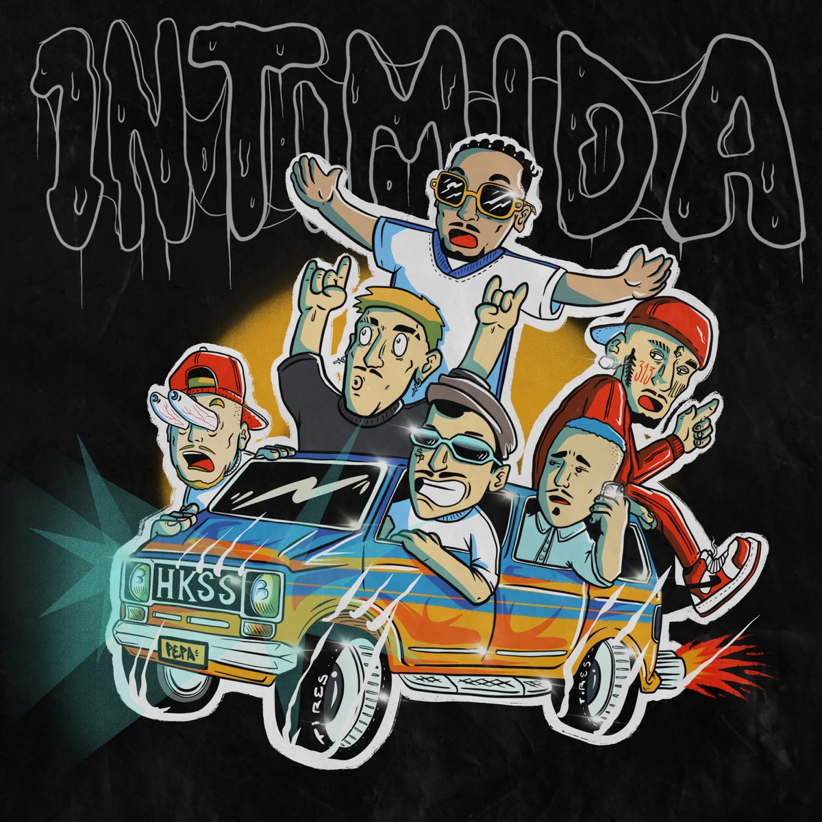 INTIMIDA (feat. Duzz) - Single by Haikaiss, Sobs & Sueth album cover