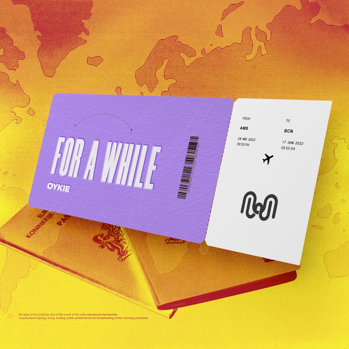For A While - Single by Oykie album cover