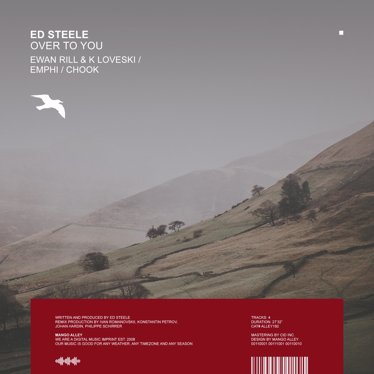 Over to You - EP by Ed Steele, EMPHI & Ewan Rill album cover