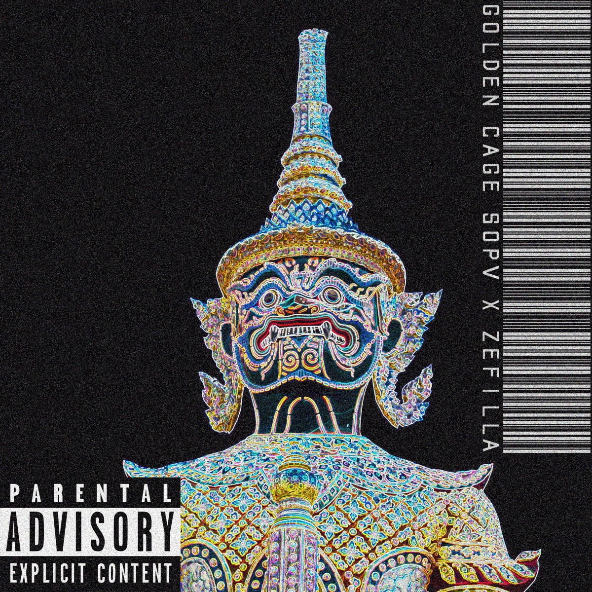 Golden Cage (feat. Prod.Hallow) - Single by ZeFilla & SOPV album cover