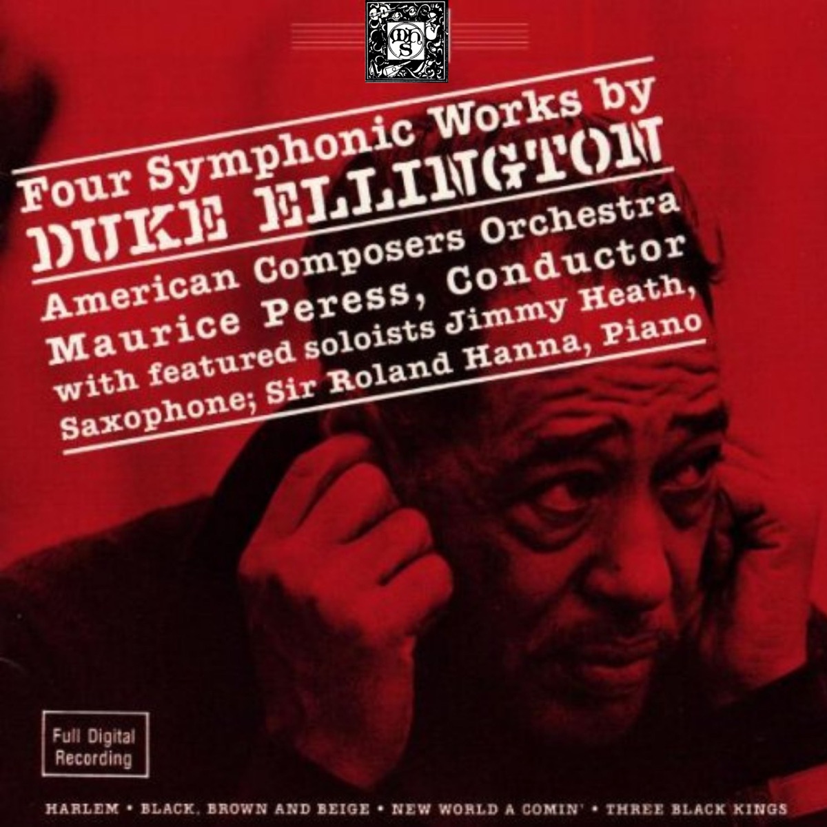 Duke Ellington: Four Symphonic Works by American Composers Orchestra, Maurice Peress, American Composers Orchestra & Maurice Press album cover