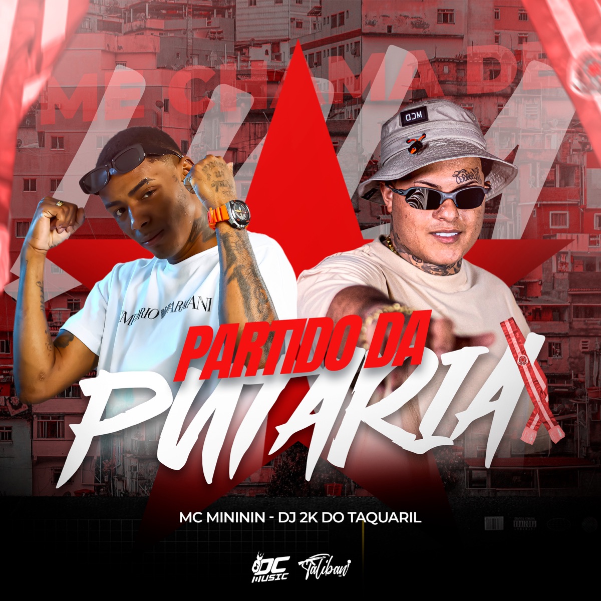 Partido da Putaria - Single by DJ 2K DO TAQUARIL & Mc Mininin album cover