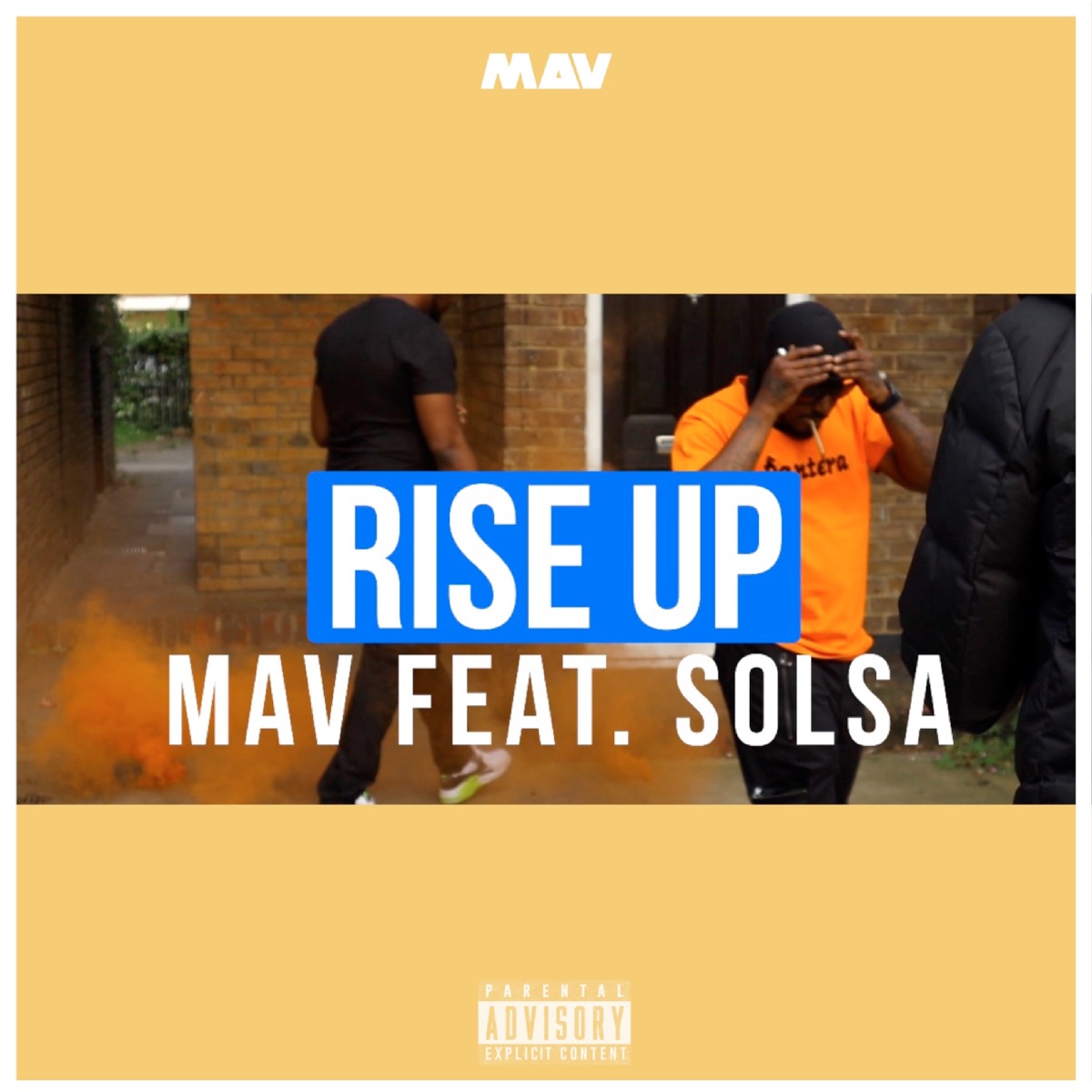 MAV - Rise Up Feat Solsa - Single by Mav album cover