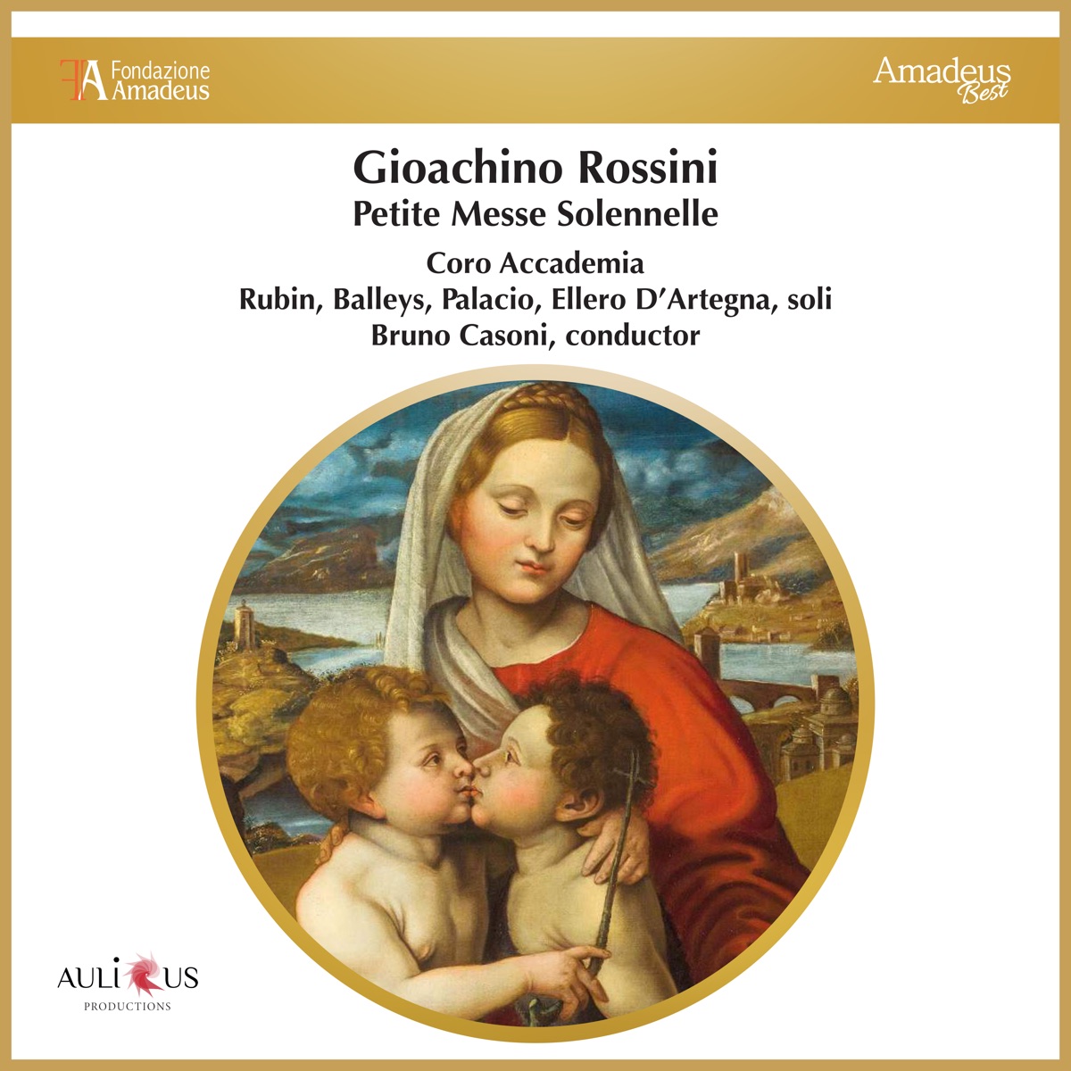 Rossini: Petite Messe Solennelle by Coro Accademia, Bruno Casoni, Cristina Rubin, Brigitte Balleys, Ernesto Palacio & Francesco Ellero d' Artegna album cover